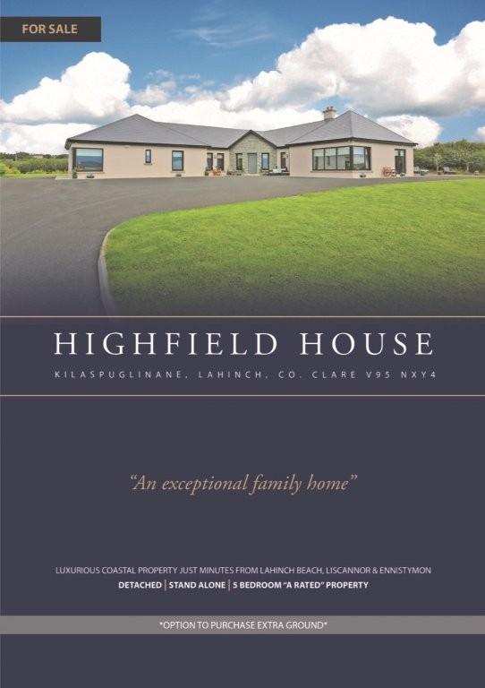 HIGHFIELD HOUSE, KILASPUGLINANE, LAHIN... — Streets Ahead Properties