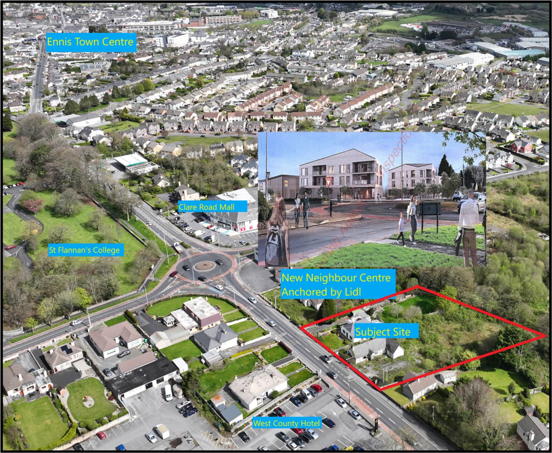 Clare Road, Ennis, Co. Clare, V95 A6WN Land — Costelloe Estate Agents