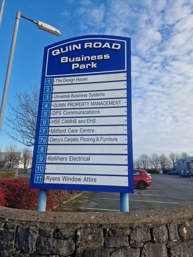 Quin Road Business Park, Ennis, Co. Clare Retail — Quinn Property Management