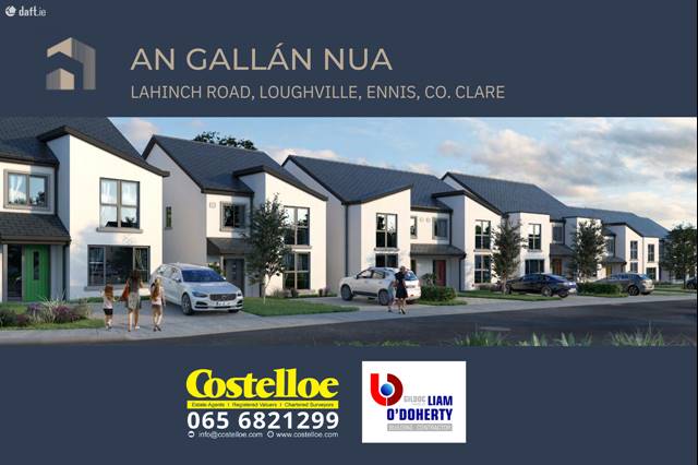 House Type E, An Gallán Nua, Lahinch Road, Ennis, Co. Clare Detached House — Costelloe Estate Agents