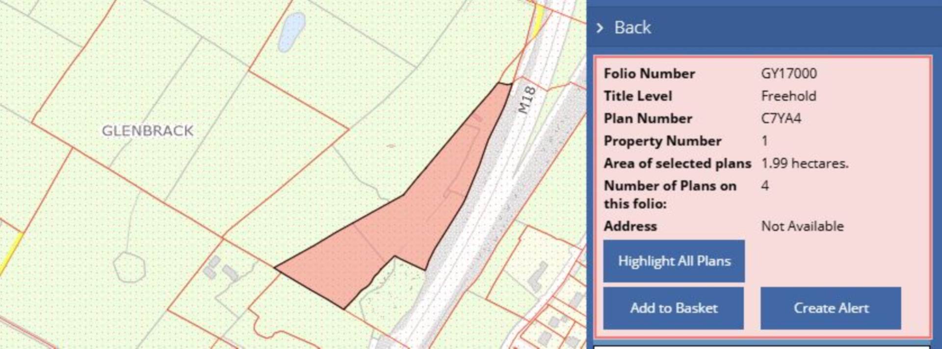 Glenbrack, Gort, Co. Galway Land — Farrell Auctioneers & Estate Agents Ltd