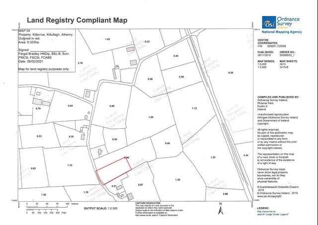 0.75 acre site at Killarrive, Kiltullagh, Athenry, Co. Galway — Keane Mahony Smith