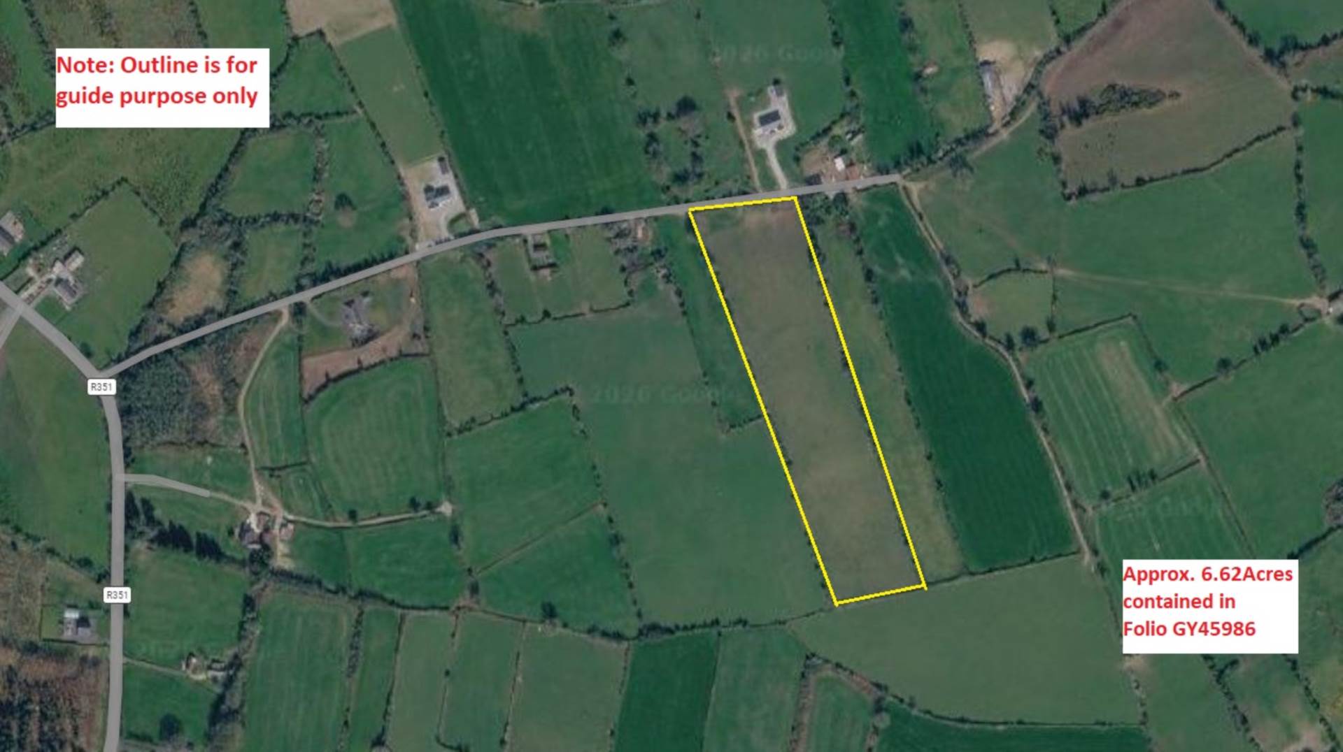 Baunynav, Kylebrack, Loughrea, Co. Galway Land — Farrell Auctioneers & Estate Agents Ltd