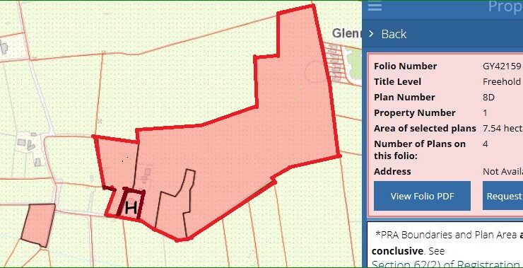 Scotland, Glenamaddy, Co Galway.- C. 18 acres of Lands with option to purchase a 3 Bed Bungalow — Gerry Coffey Auctioneer and Valuer