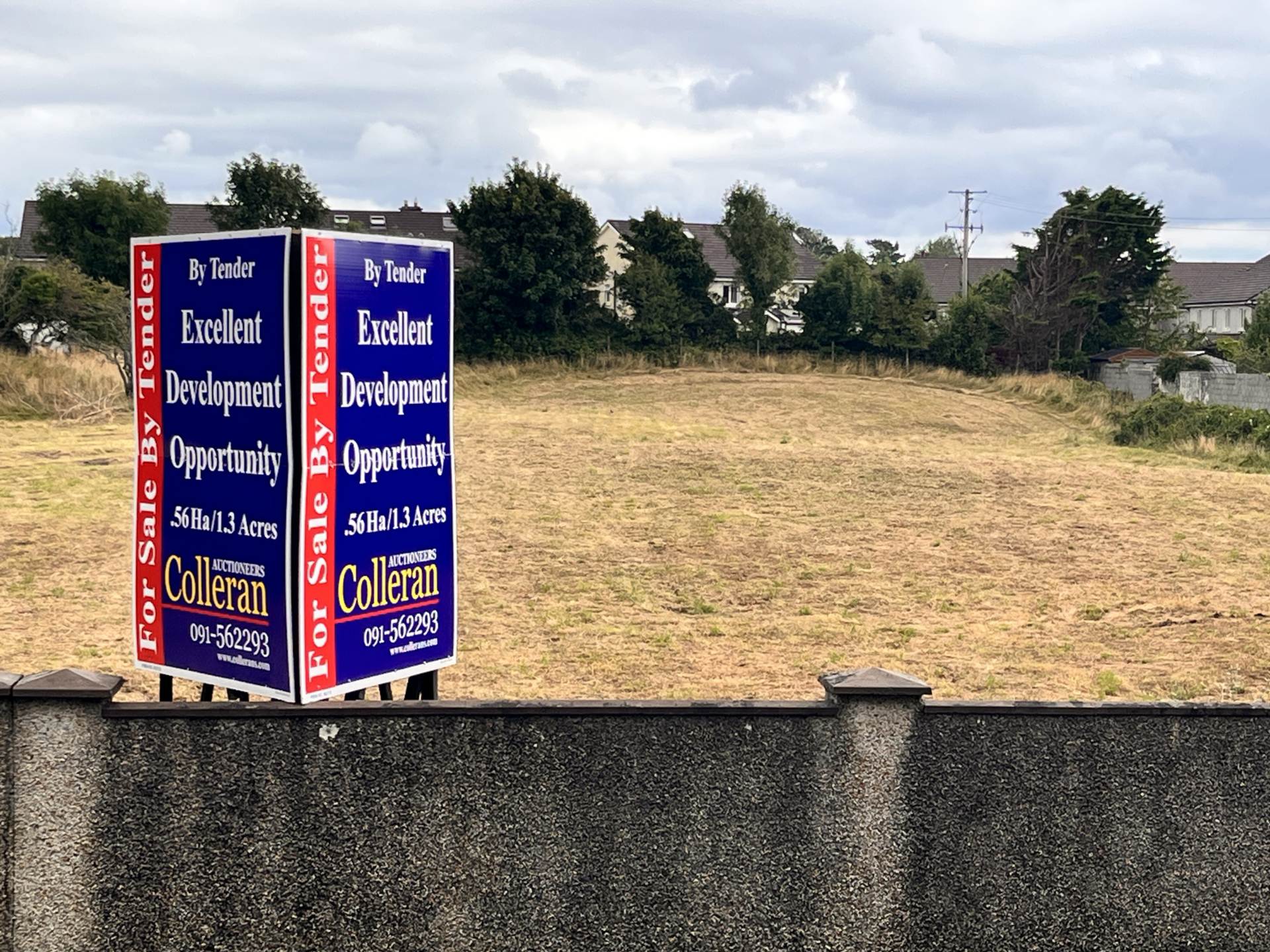 Prime Development Site For Sale At Clybaun Road, Knocknacarra, Galway Land — Colleran Auctioneers