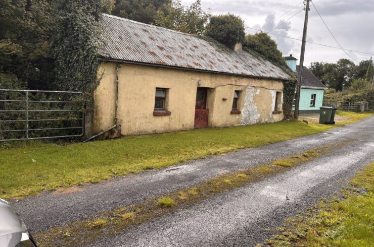 Shanbally, Williamstown, Co Galway -3 Roomed Derelict Cottage on Circa 2.42 acres Requires Total Renovation — Gerry Coffey Auctioneer and Valuer