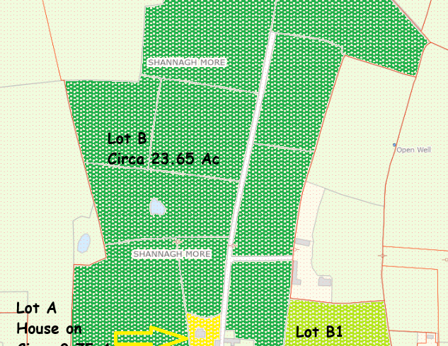 Shannaghamore,Dunmore Rd,Glenamaddy,Co Galway-Circa 10.22 Ha (circa 25.25Acres) of Lands – — Gerry Coffey Auctioneer and Valuer
