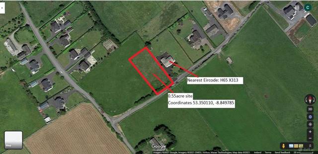 0.55 acre site at Grange East, Turloughmore, Co. Galway — Keane Mahony Smith