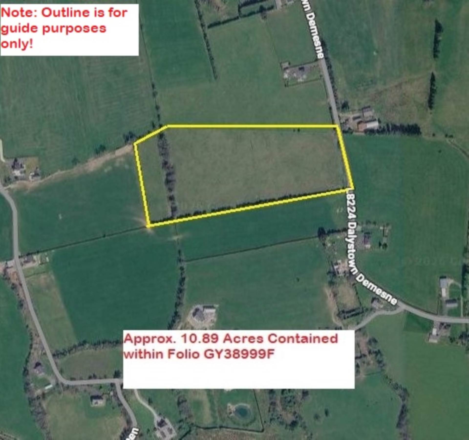 Dalystown Demesne, Leitrim, Co. Galway Farm Land — Farrell Auctioneers & Estate Agents Ltd