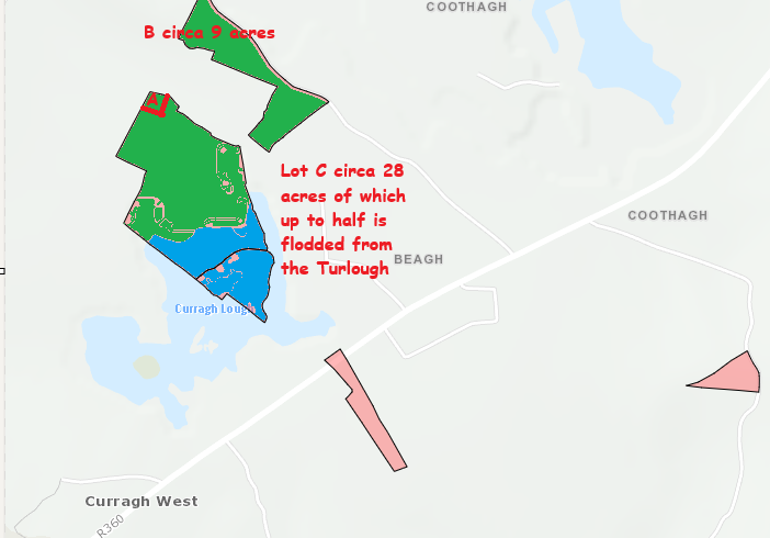 Beagh, Dunmore, Co Galway-Circa 17.10 Ha (circa 42.2 Acres) of Lands & Bogs — Gerry Coffey Auctioneer and Valuer