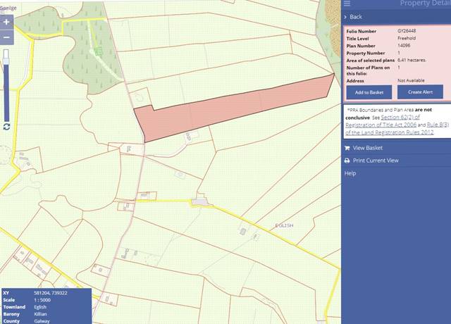 Land at Eglish, Ahascragh, Co. Galway Agricultural — John Dolan Auctioneers Ltd