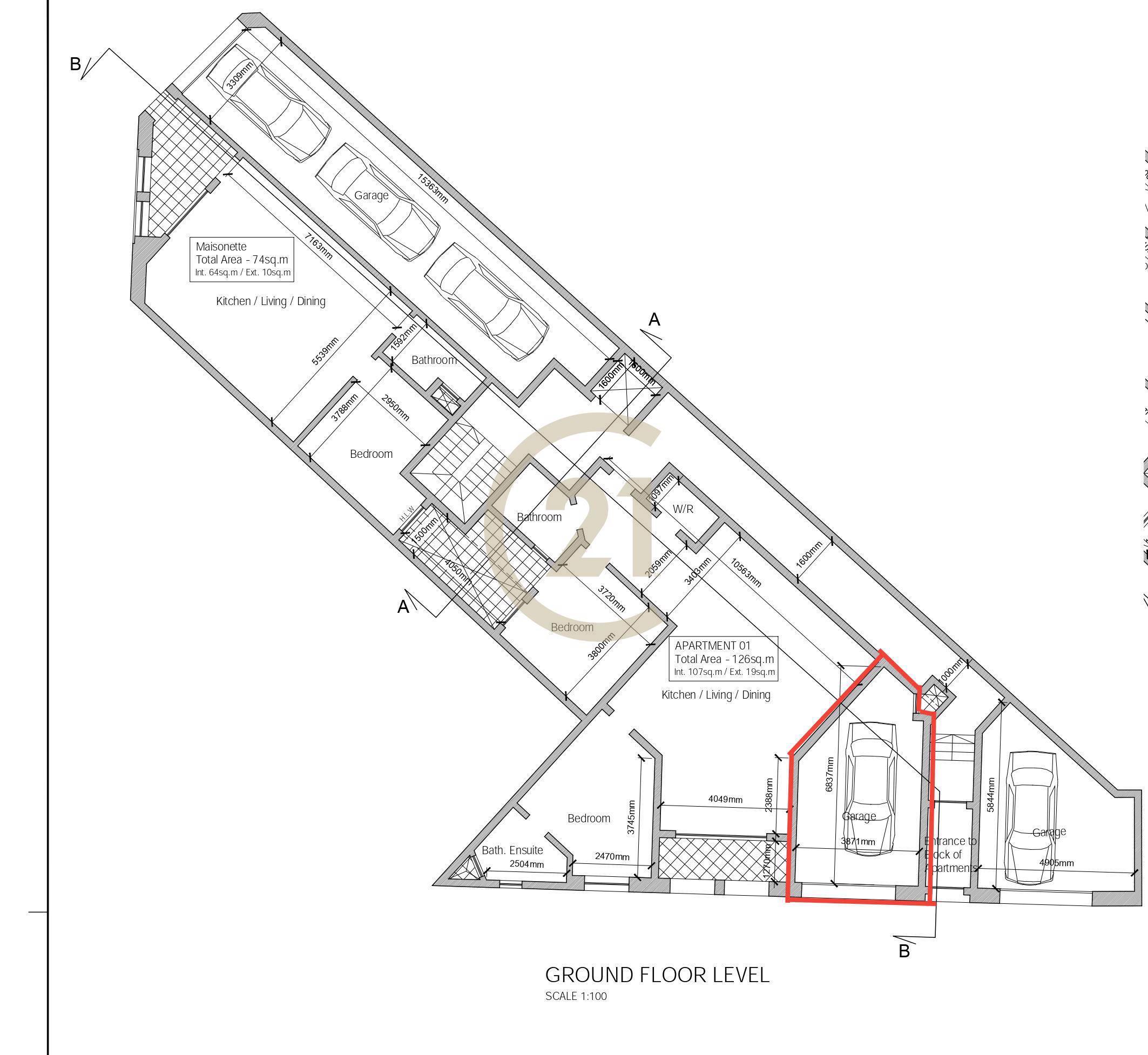 Garage in Xewkija — Century 21 Malta