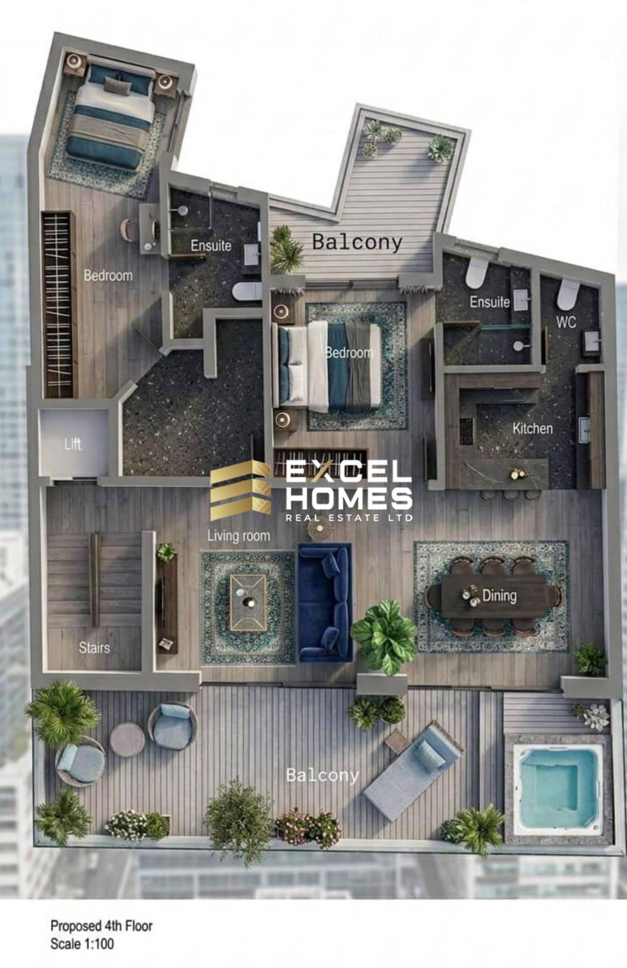 Penthouse — Excel Homes Real Estate