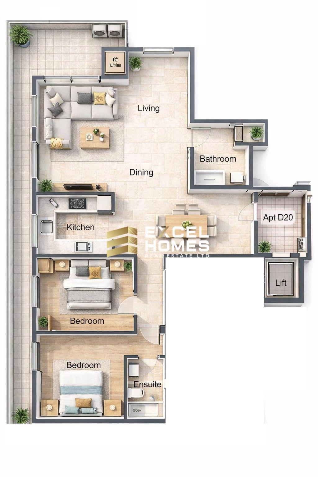 Apartment — Excel Homes Real Estate