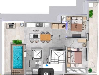 Penthouse with a Pool in Qawra — Simon Mamo Real Estate