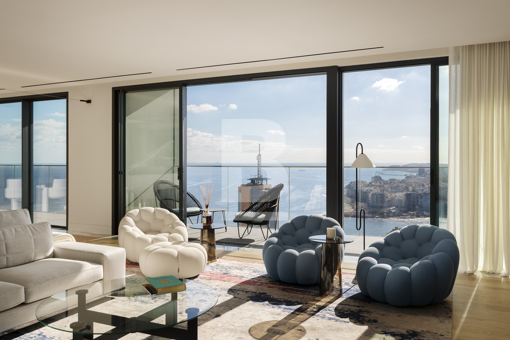 5 bed Apartment for Sale in St Julians, Mercury House — Belair Property