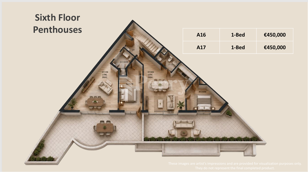 Ta' Xbiex Penthouse — Perry Estate Agents