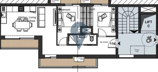 Apartment in Paola - REF 85433 — Zanzi Homes