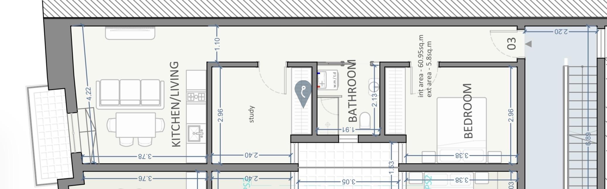 Apartment in Marsa - REF 90156 — Zanzi Homes