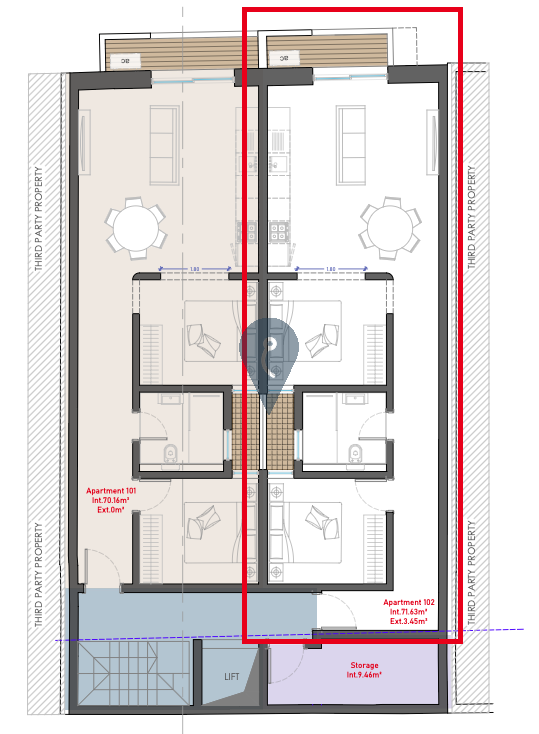 Apartment in St. Paul's Bay - REF 86637 — Zanzi Homes