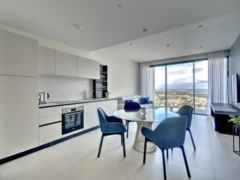 1 bed Apartment in Mercury Towers, St Julian's — Malta Sotheby's International Realty