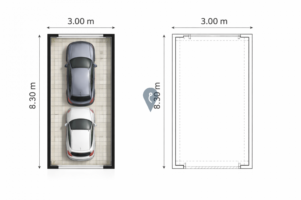 Garage/Parking Space in Qormi - REF 87122 — Zanzi Homes