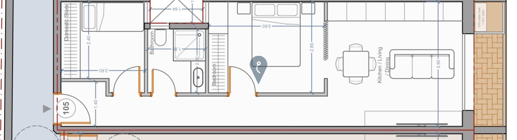 Apartment in Msida - REF 84580 — Zanzi Homes