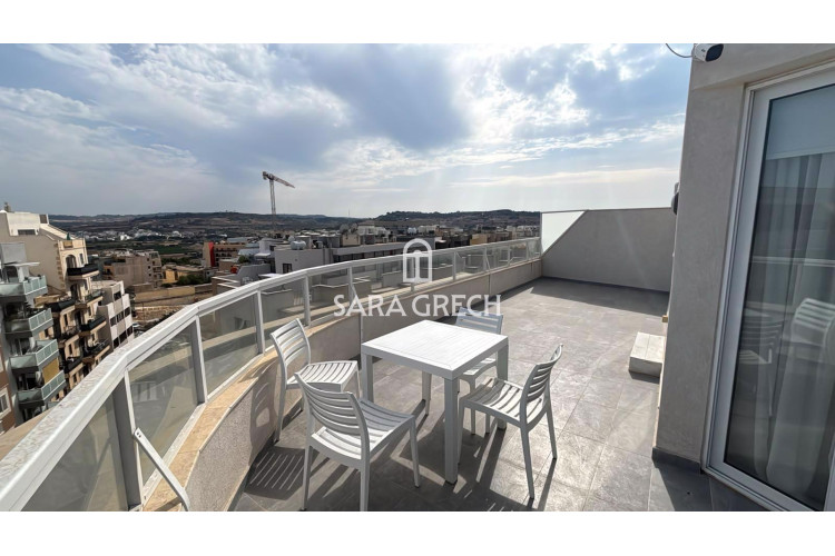 1 Bedroom Penthouse To Rent in St Paul's Bay — Sara Grech