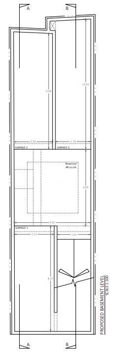 Basement Garage — Ben Estates