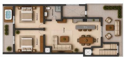 Penthouse with a Jacuzzi in Marsascala — Simon Mamo Real Estate
