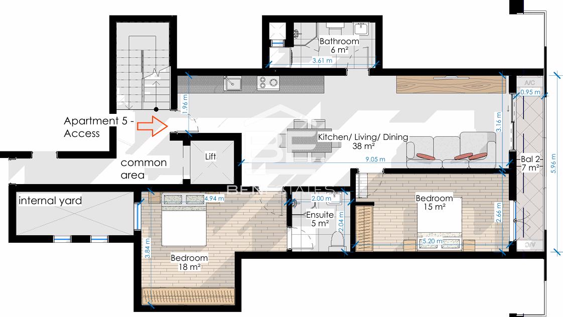 Apartment — Ben Estates