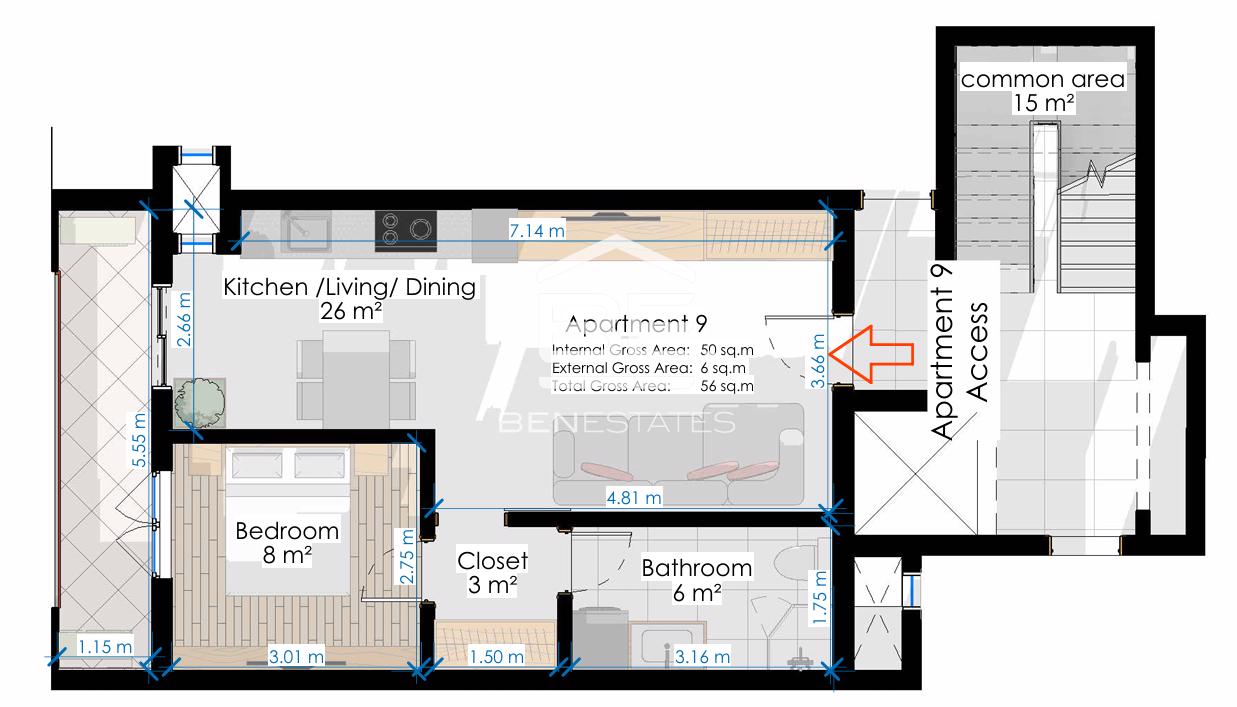 Apartment — Ben Estates
