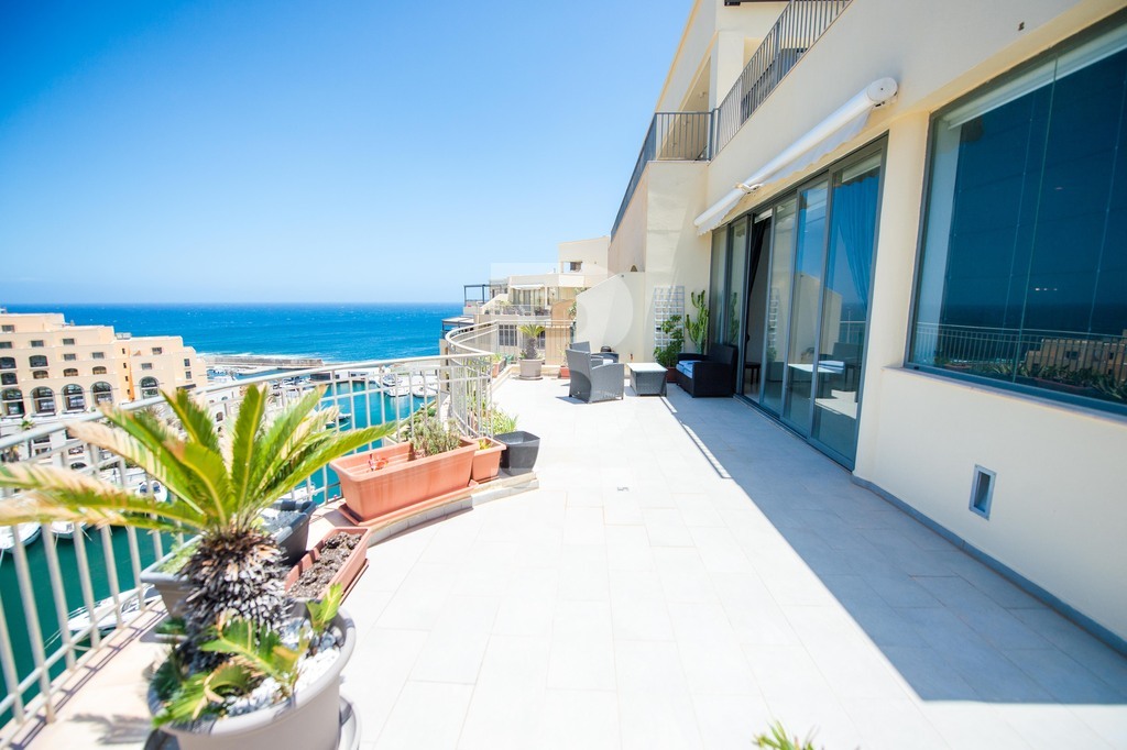 3 bed Penthouse for Sale in St Julians, Portomaso — Belair Property