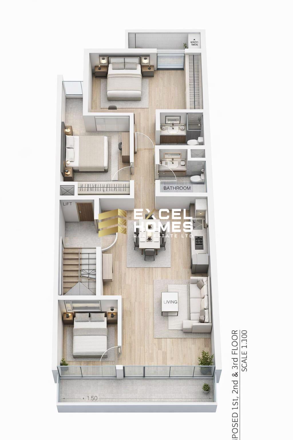 Apartment — Excel Homes Real Estate