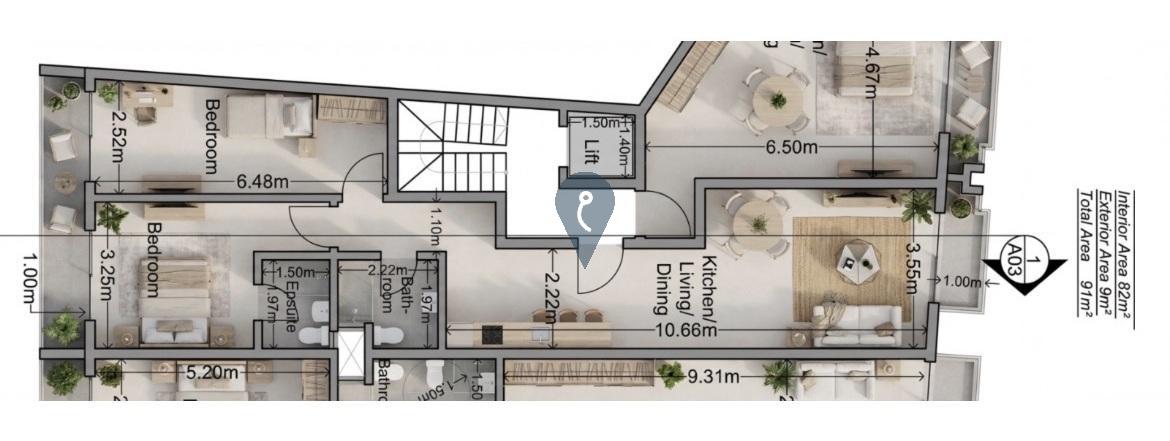 Apartment in Pieta - REF 87942 — Zanzi Homes