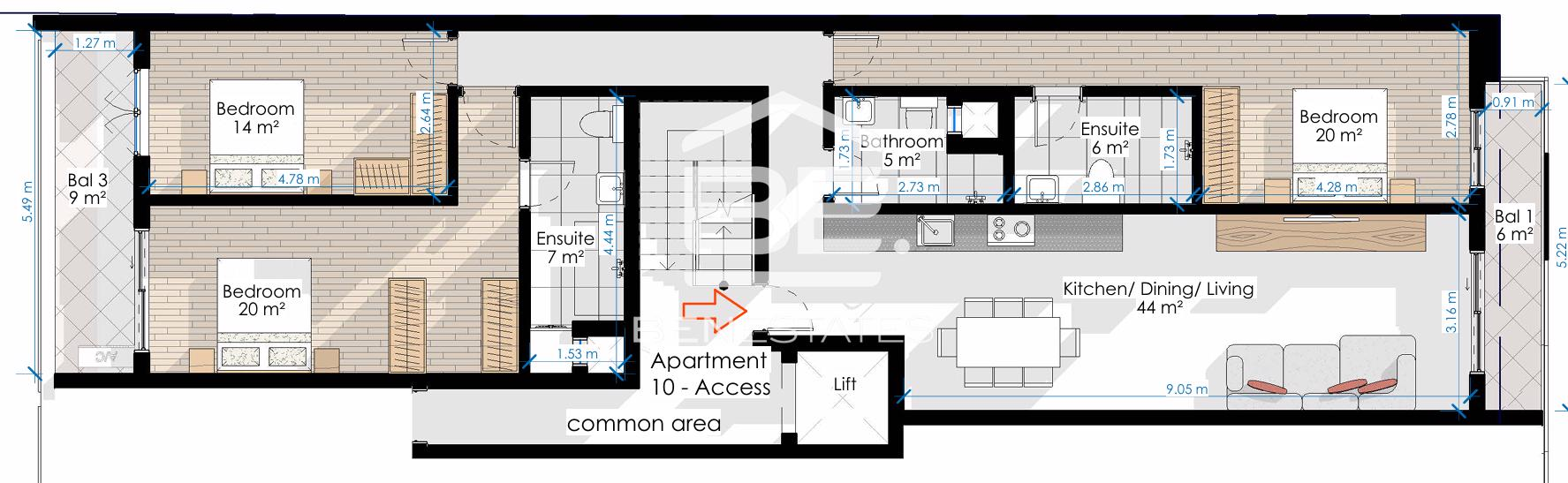 Apartment — Ben Estates