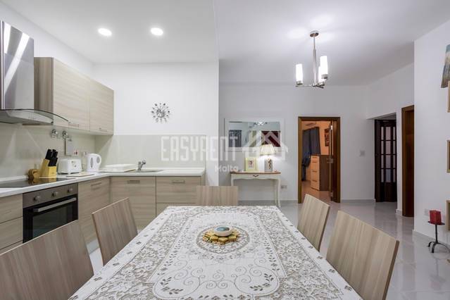 3 Bedroom Apartment To Rent in Qawra — Easy Rent - Valeriia Moroziuk