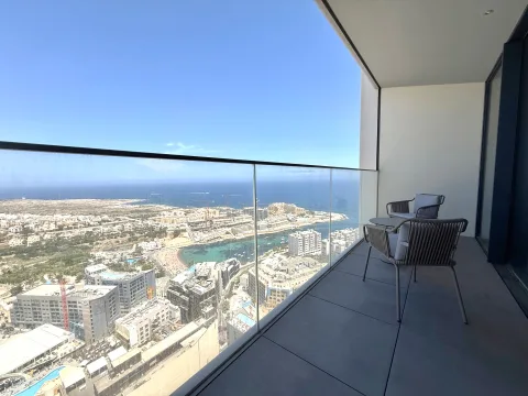 1 bed Apartment in Mercury Towers, St Julian's — Malta Sotheby's International Realty