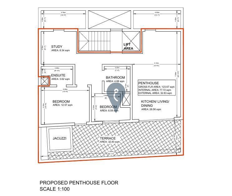 Penthouses in Mosta - REF 86708 — Zanzi Homes