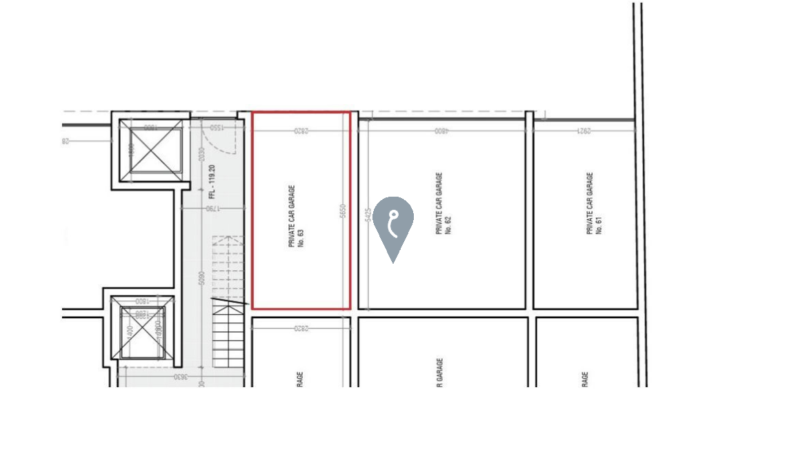 Garages / Garage Space in Gharghur - REF 88815 — Zanzi Homes