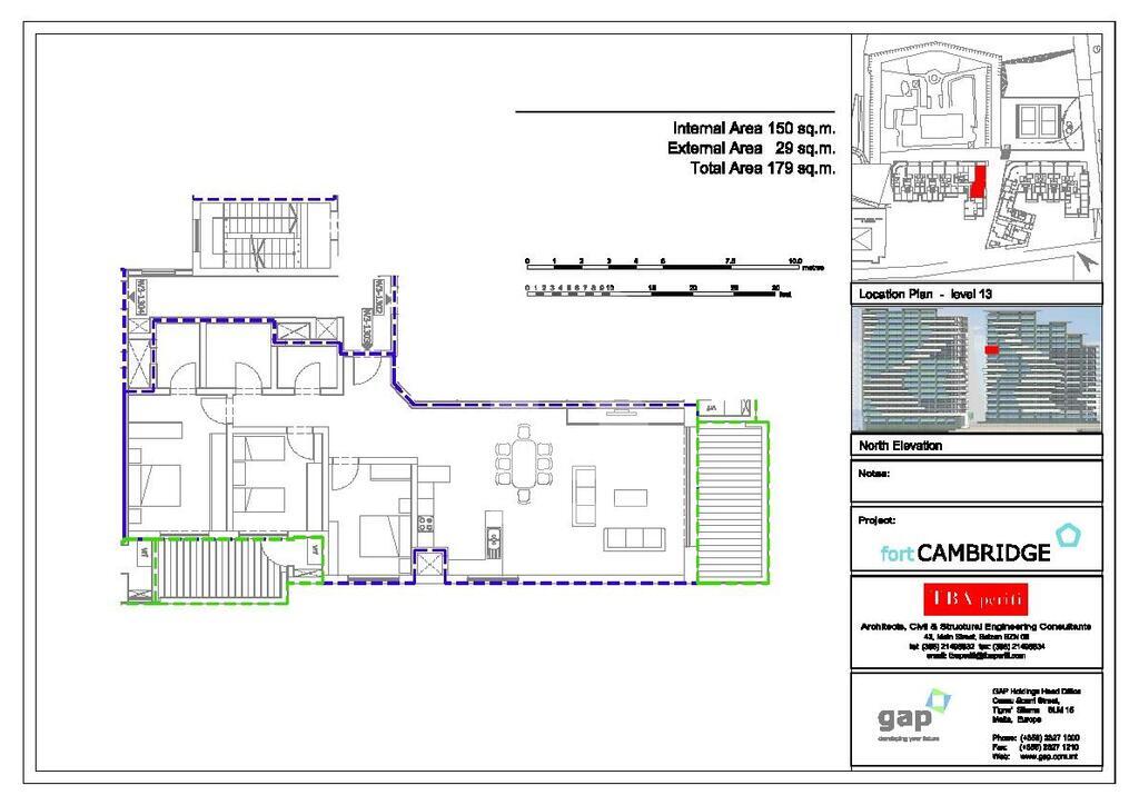 3 bed Apartment for Sale in Sliema, Fort Cambridge — Belair Property