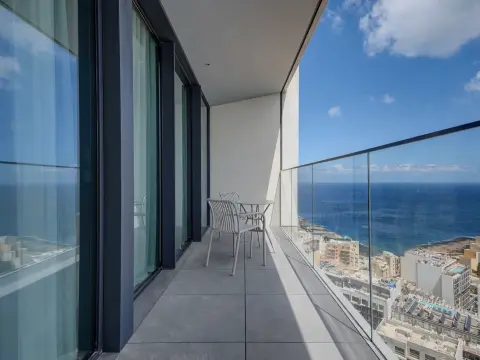 1 bed Apartment in Mercury Towers, St Julian's — Malta Sotheby's International Realty