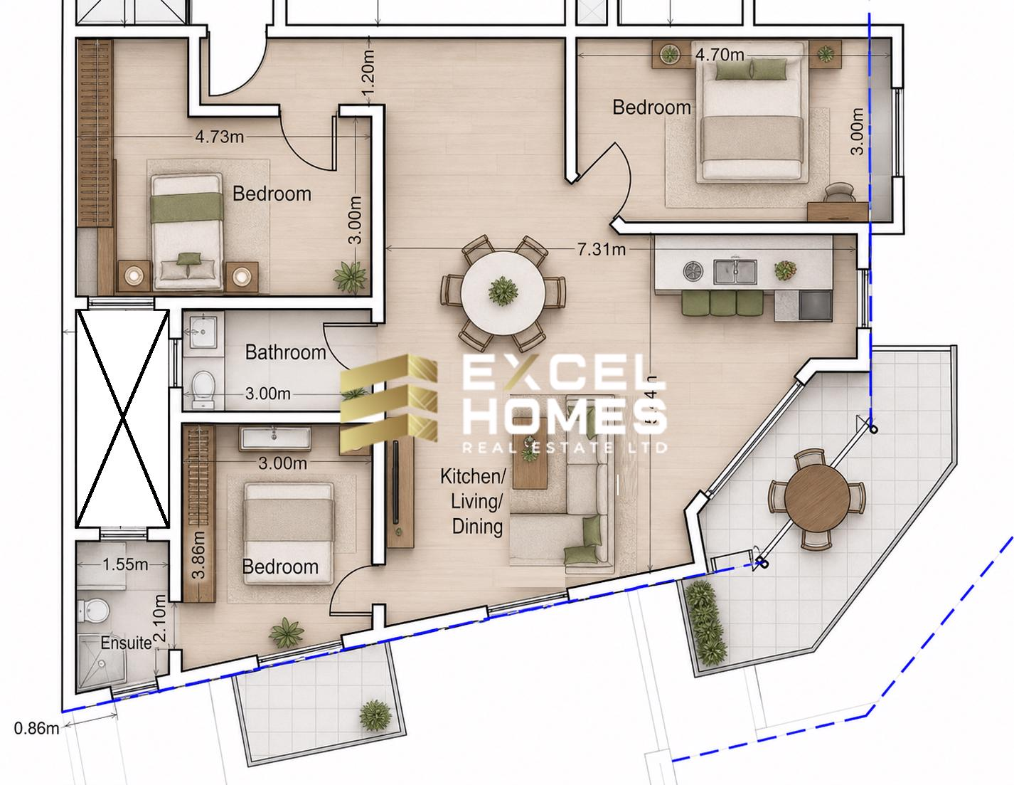 Apartment — Excel Homes Real Estate
