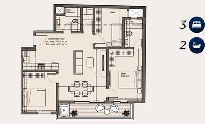 Apartment with a Balcony in Mosta — Simon Mamo Real Estate