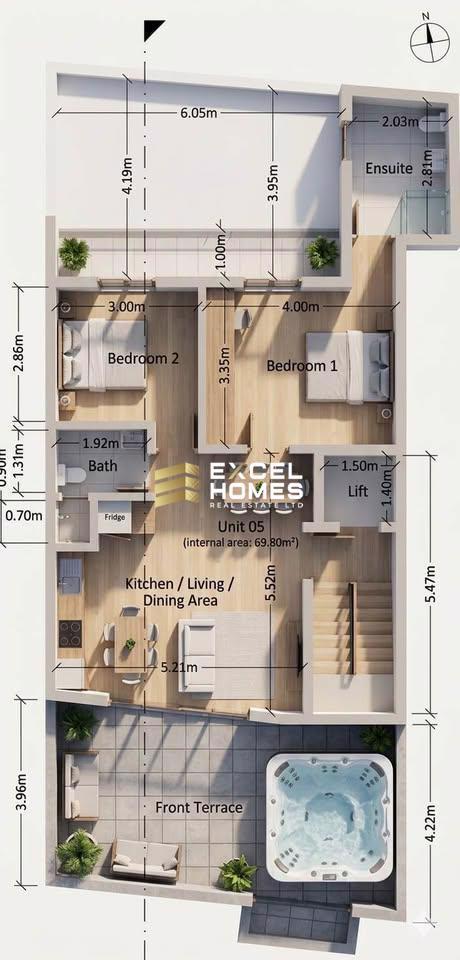 Penthouse — Excel Homes Real Estate