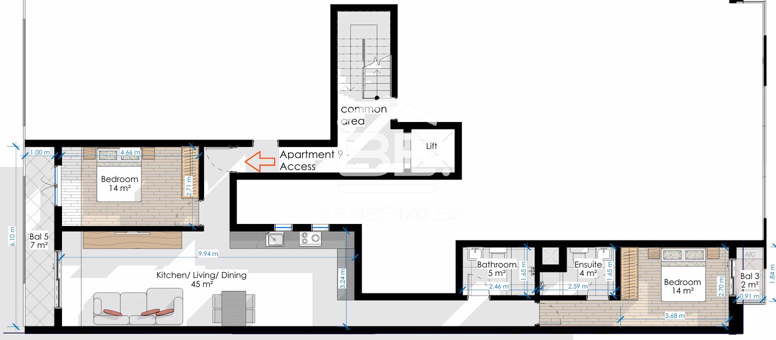 Apartment — Ben Estates