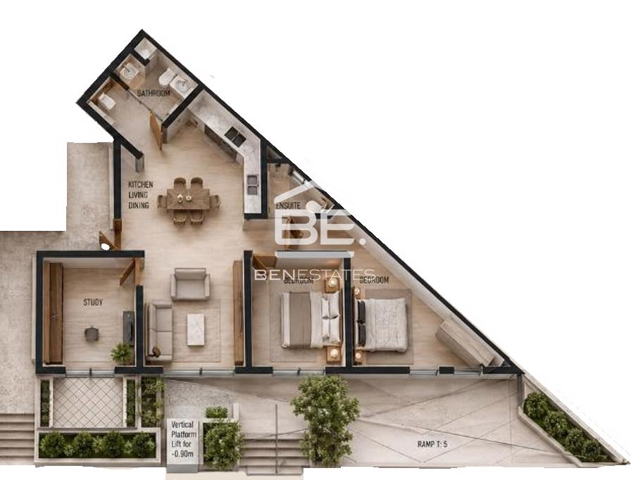 Elev. Ground Floor Apartment — Ben Estates