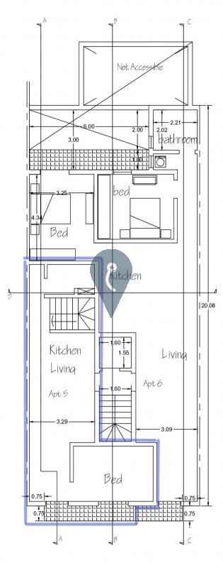 Duplex Apartment in Birkirkara - REF 83767 — Zanzi Homes