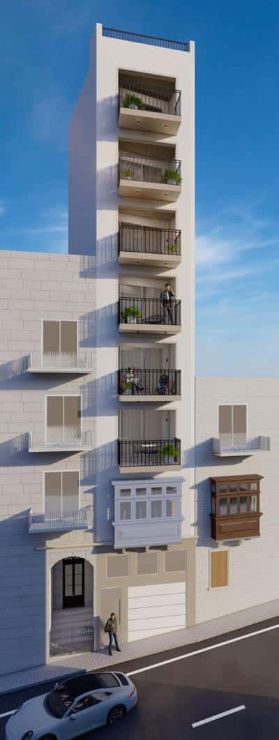 Apartment with a Balcony in Sliema — Simon Mamo Real Estate