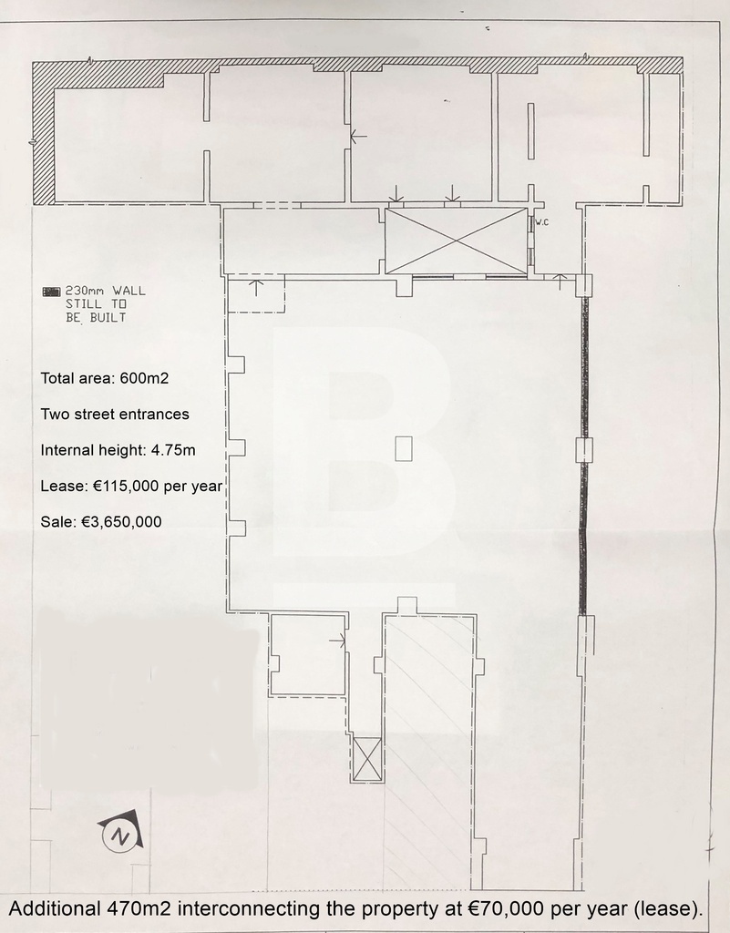 Industrial for Sale in Floriana — Belair Property